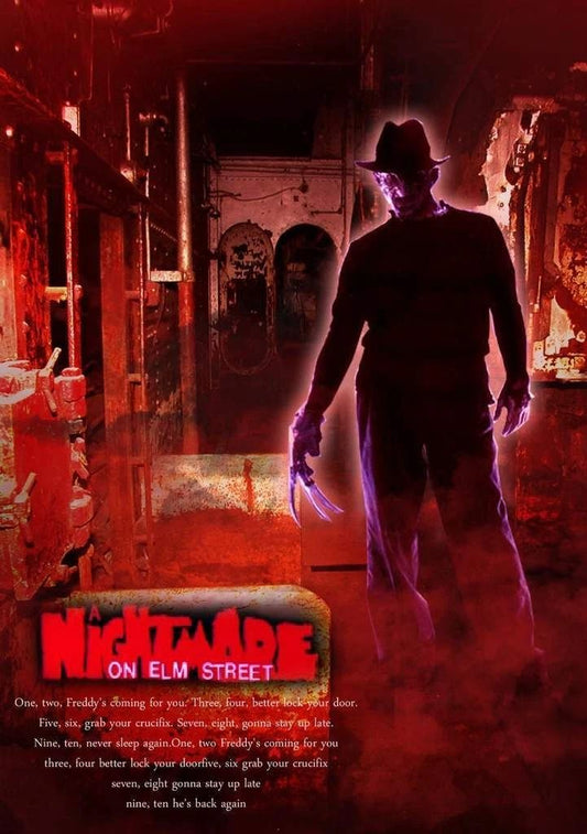 1984 A Nightmare On Elm Street Movie Poster Print Freddy Krueger