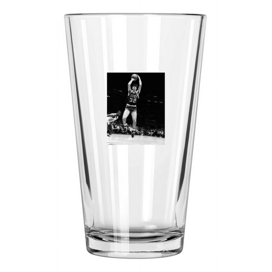 1984 Boston Celtics Kevin Mchale Nba Basketball Hof 06 Pint Beer Drinking Glass