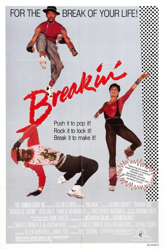 1984 Breakin Movie Magnet Ozone Turbo Special K Break Dancing Ice T