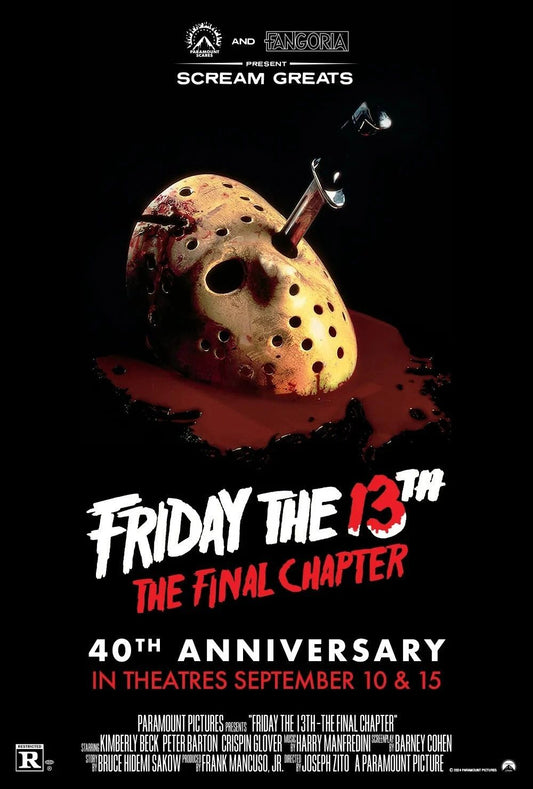 1984 Friday The 13Th The Final Chapter Movie Magnet Crystal Lake Jason