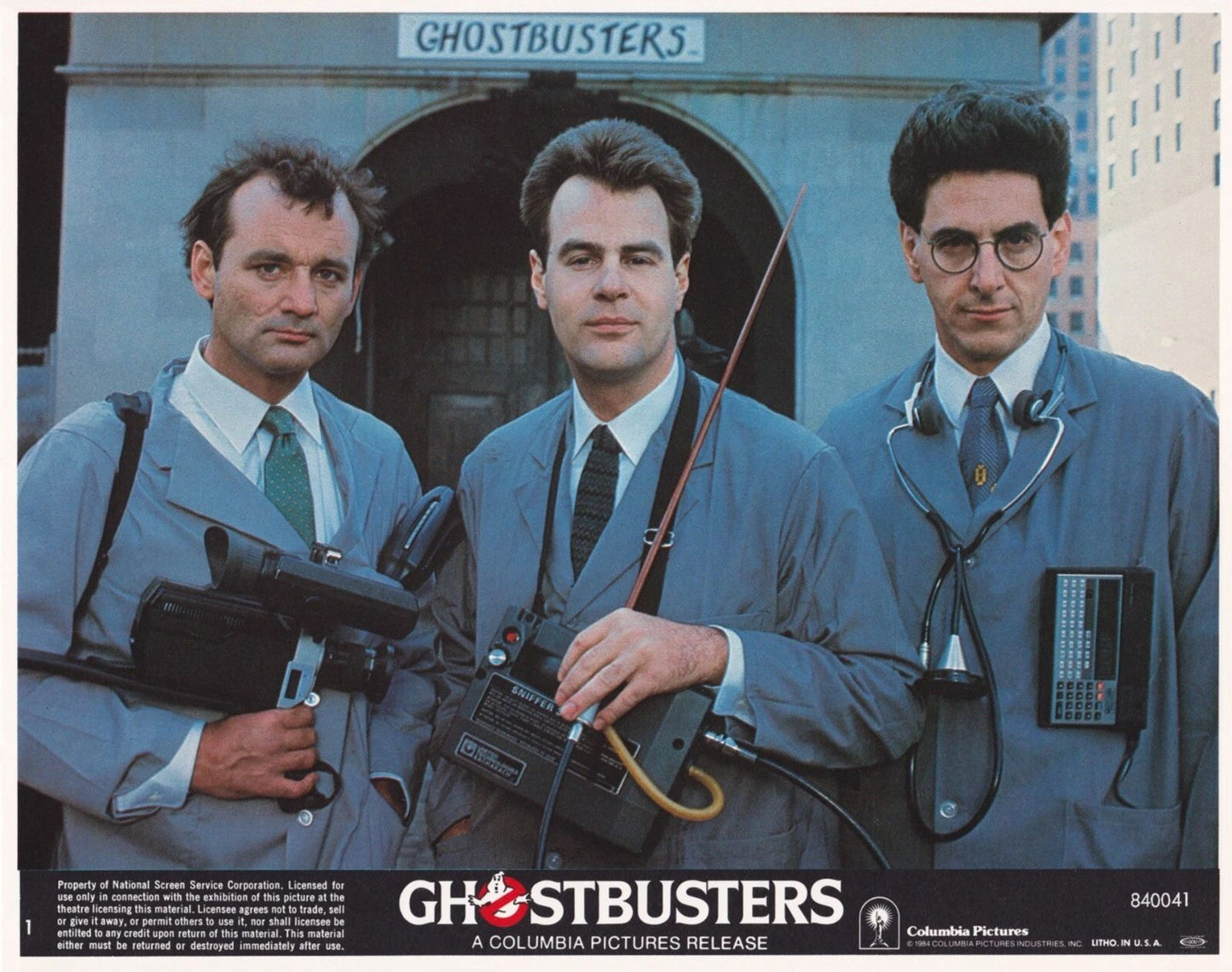 1984 Ghostbusters Movie Magnet Venkman Spengler Stantz Slimer
