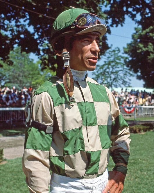 1984 Jockey Laffit Pincay Jr Glossy Magnet Print Horse Racing Magnet Hof 78