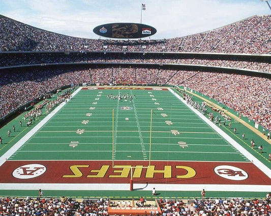 1984 Kansas City Chiefs Arrowhead Stadium Glossy Magnet Magnet