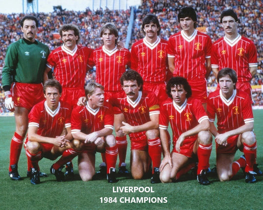 1984 Liverpool Team Magnet Soccer Picture Champs