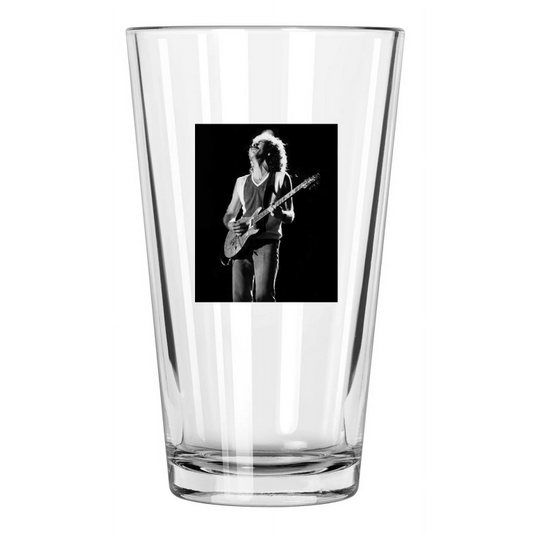1984 Latin Musician, Songwriter Carlos Santana Music Pint Beer Drinking Glass
