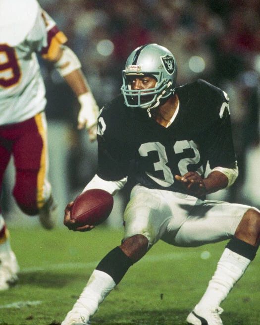 1984 Los Angeles Raiders Marcus Allen Glossy Photo Super Bowl Xviii Poster