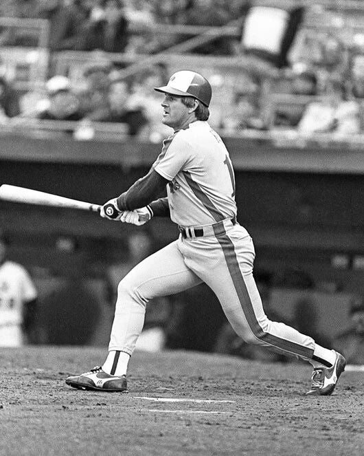 1984 Montreal Expos Pete Rose Glossy Magnet Magnet Baseball Print