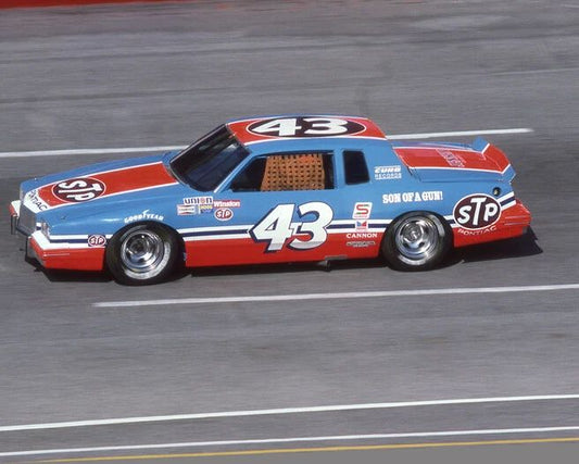 1984 Stp Pontiac Richard Petty Glossy Photo Atlanta Speedway Print Poster