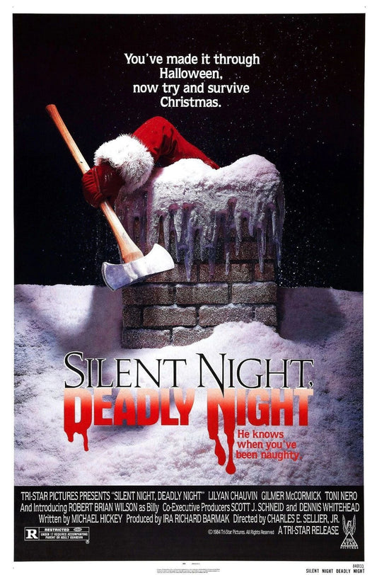 1984 Silent Night Deadly Night Movie Magnet Santa Claus Horror