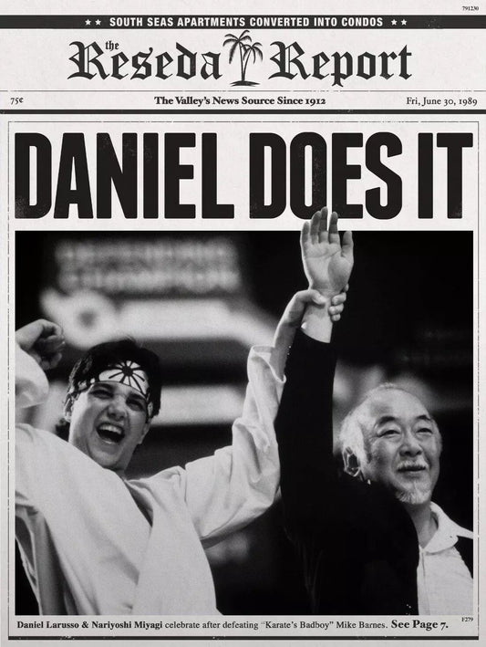 1984 The Karate Kid Larusso Vs Lawrence Fight Cobra Kai 300 PCS Jigsaw Puzzle