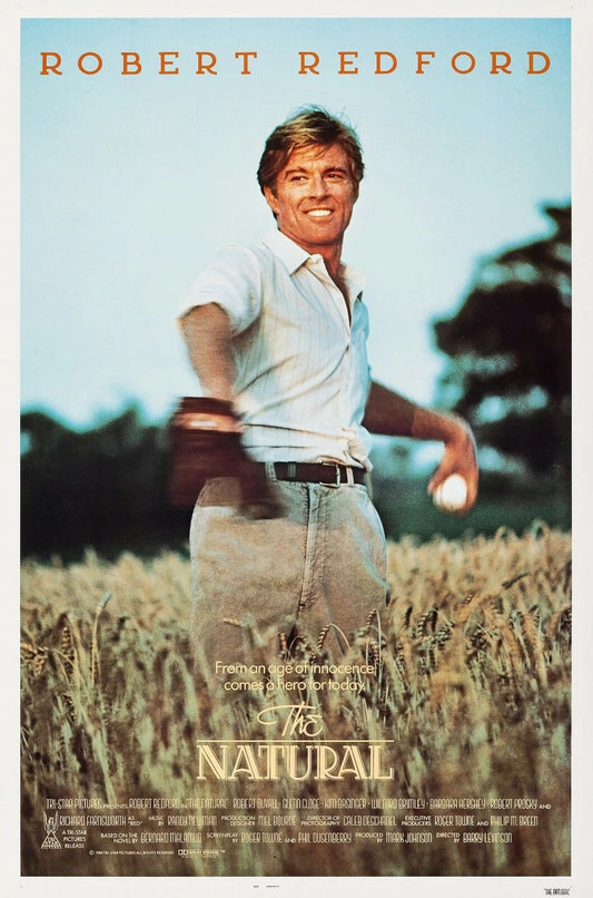 1984 The Natural Movie Magnet Robert Redford Roy Hobbs Glen Close