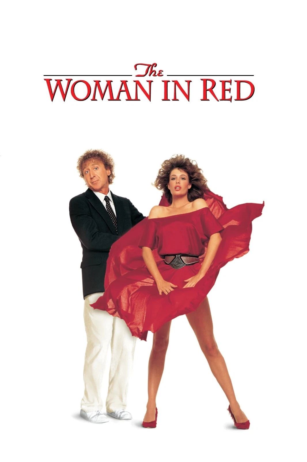 1984 The Woman In Red Movie Gene Wilder Kelly Lebrock 300 Piece Jigsaw Puzzle