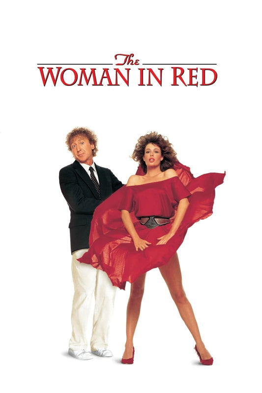 1984 The Woman In Red Movie Gene Wilder Kelly Lebrock 300 Piece Jigsaw Puzzle