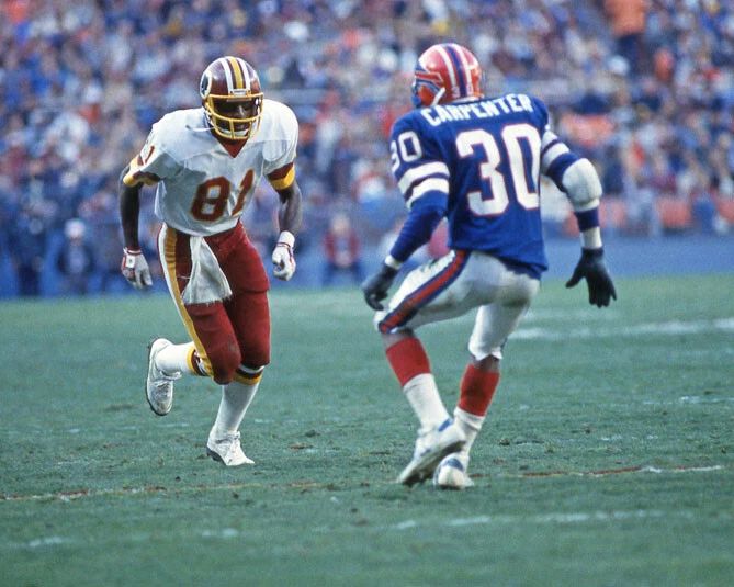 1984 Washington Redskins Art Monk Glossy Keychain Keychain Hof 2012