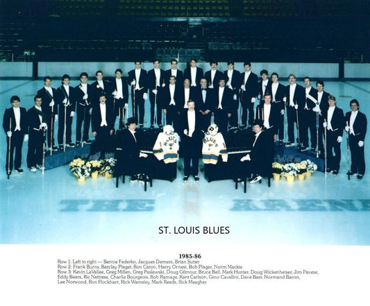 86 St. Louis Blues Team Keychain Hockey Picture Nhl
