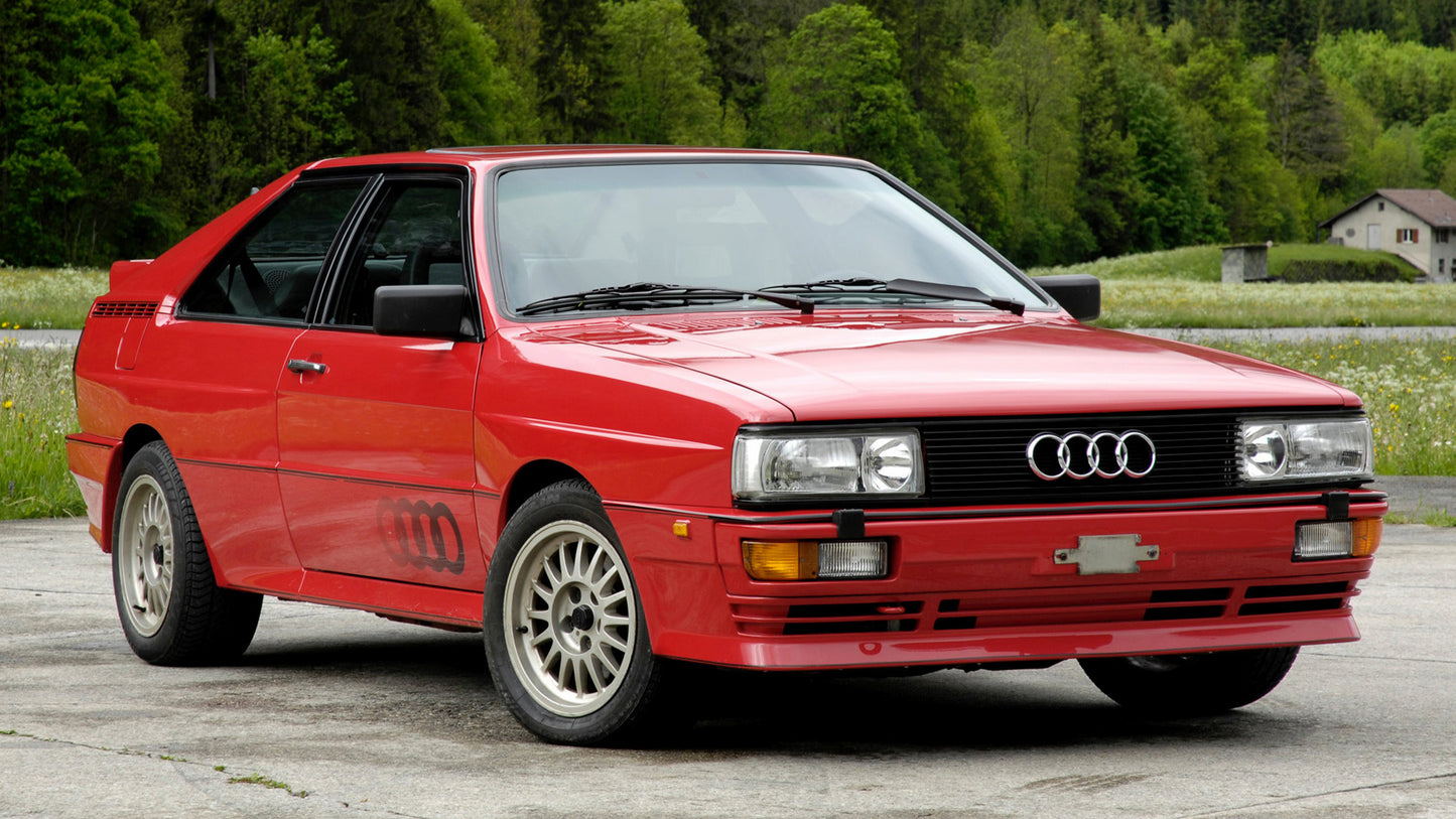 Audi Quattro Hd Art Keychain