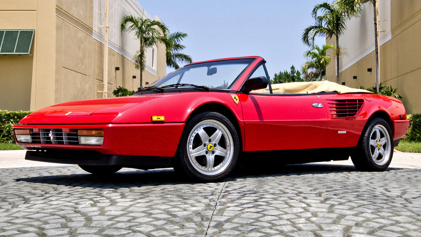 Ferrari Mondial Cabriolet Us Hd Art Keychain