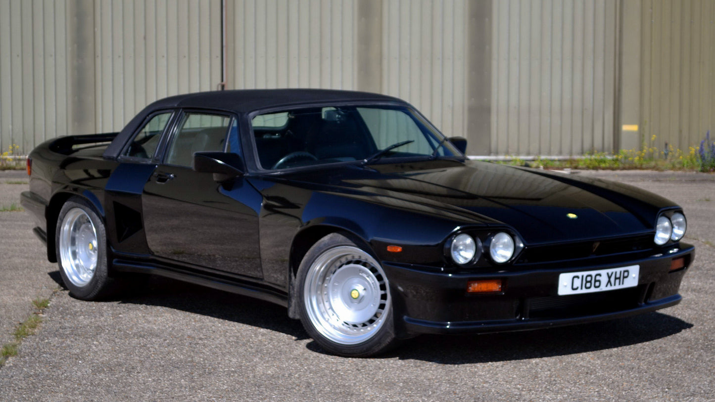 Jaguar Xjs He Cabriolet By Lister Hd Art Print Poster