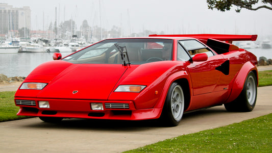 Lamborghini Countach Quattrovalvole Hd Art Print Poster