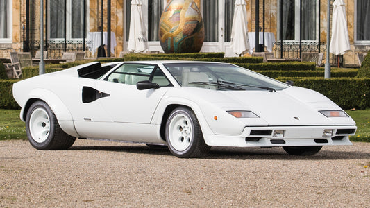 Lamborghini Countach Quattrovalvole Hd Art Print Poster