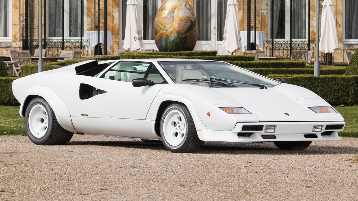 Lamborghini Countach Quattrovalvole Hd Art Jigsaw Puzzle