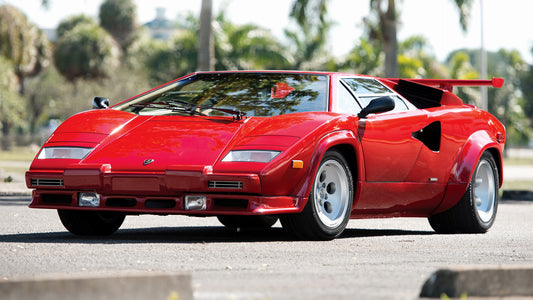 Lamborghini Countach Quattrovalvole Us Hd Art Print Poster