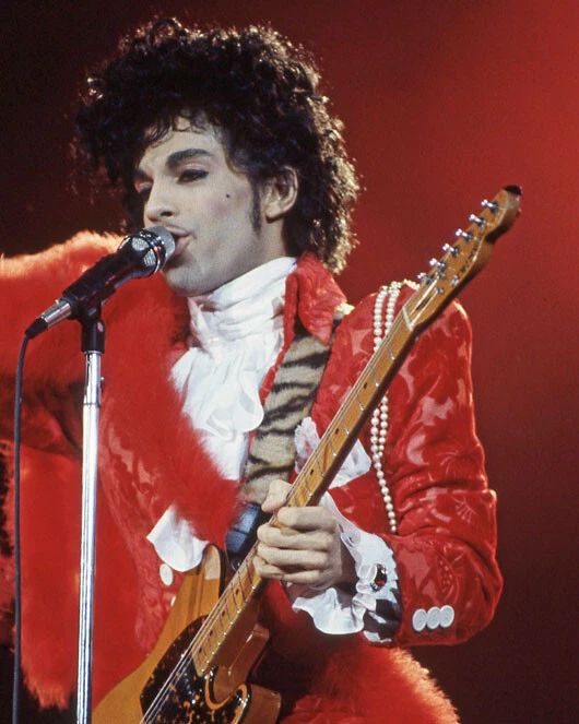 1985 American Singer Prince Glossy Keychain Music Songwriter Keychain