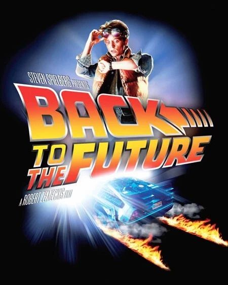 1985 Back To The Future Glossy Photo Michael J Fox Poster Movie Print 2