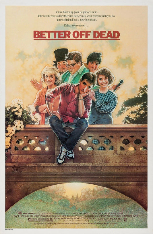 1985 Better Off Dead Movie Magnet Lane John Cusack Curtis Amrstrong