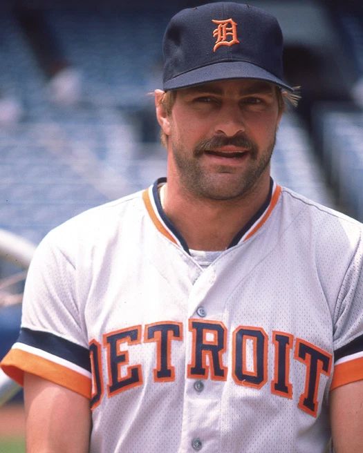 1985 Detroit Tigers Kirk Gibson Glossy Magnet Baseball Magnet