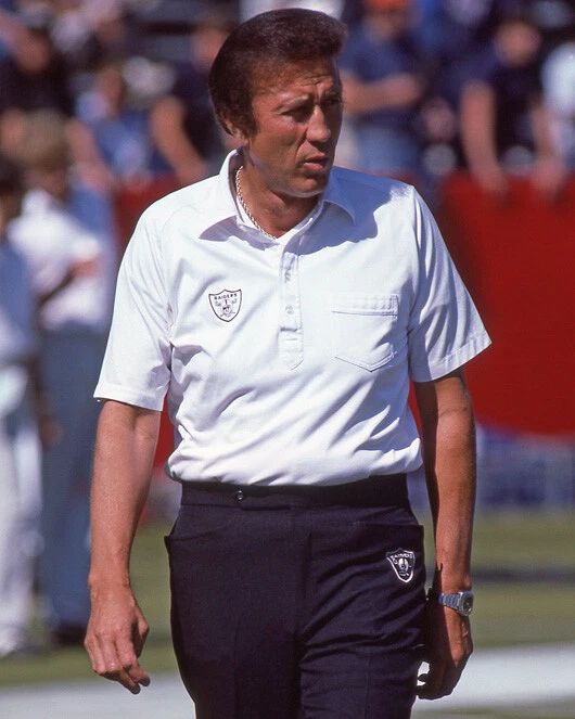 1985 Los Angeles Raiders Tom Flores Glossy Magnet Coach Magnet