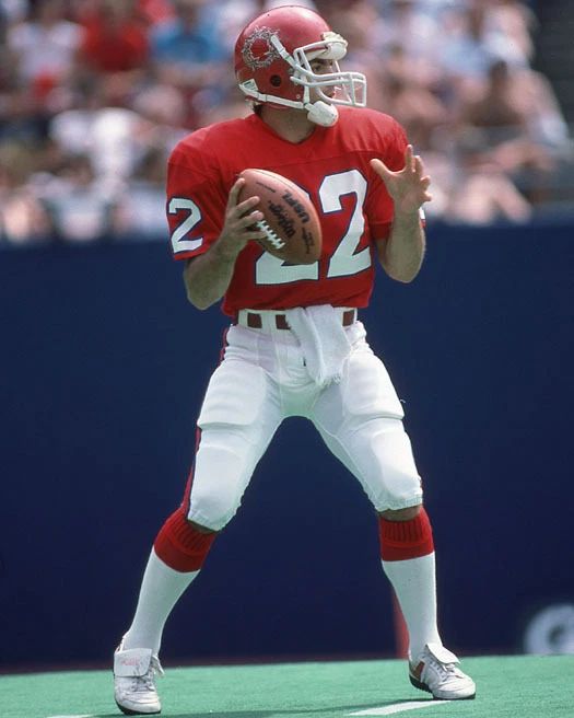 1985 New Jersey Generals Doug Flutie Photo Usfl Football Print Poster