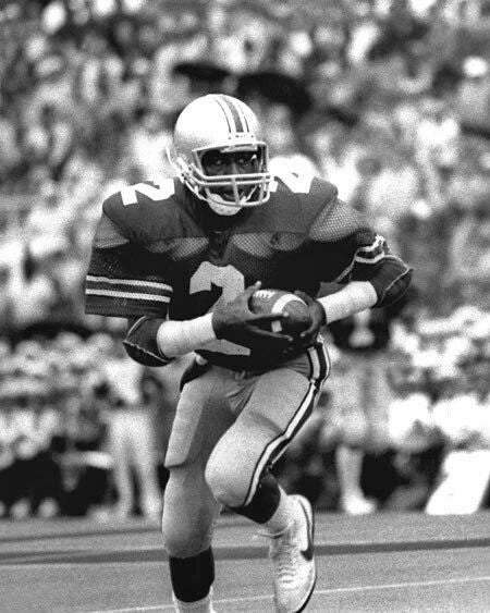 1985 Ohio State Cris Carter Glossy Magnet Ncaa College Football Magnet