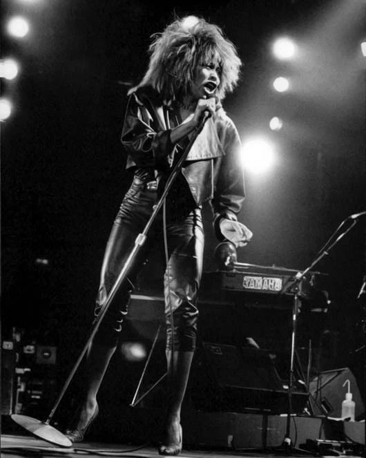 1985 Rock Pop Singer Tina Turner Glossy Magnet Private Dancer Tour Magnet