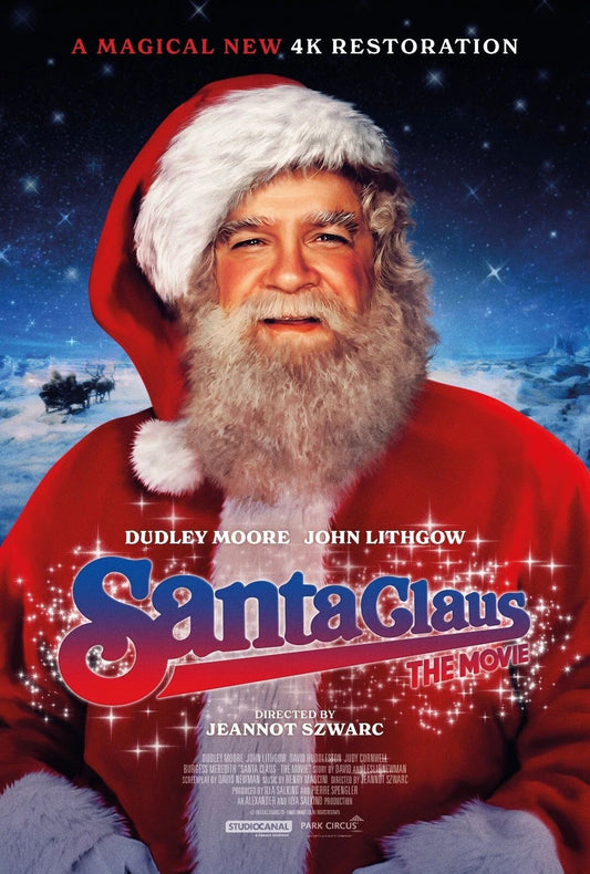 1985 Santa Claus The Movie Magnet Dudley Moore Burgess Meredith