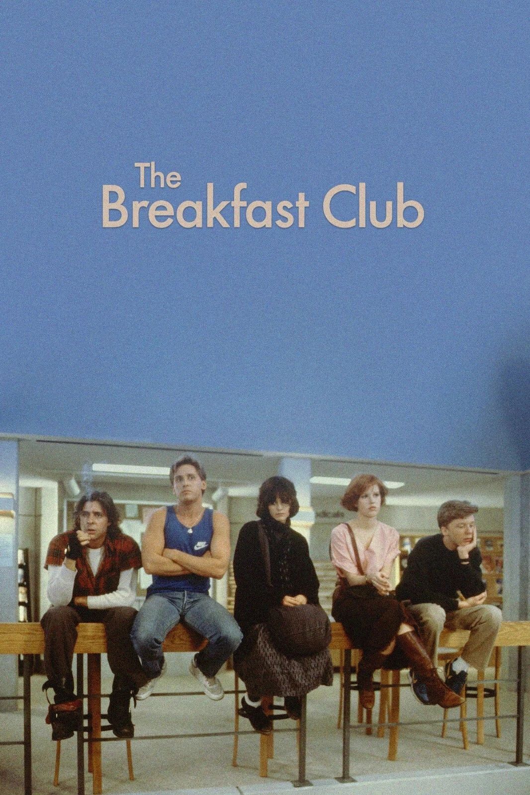 1985 The Breakfast Club Movie Poster Andrew Claire John Brian Comedy