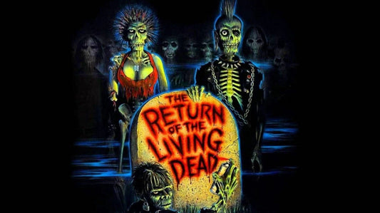 1985 The Return Of The Living Dead Movie Keychain Zombie Horror Movie