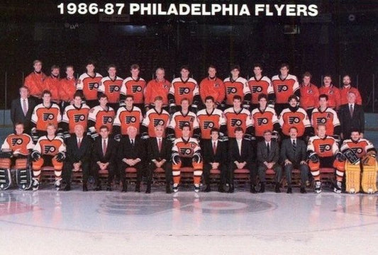 87 Philadelphia Flyers Keychain Hockey Nhl Picture Team