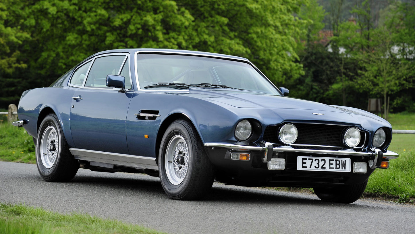 Aston Martin V8 Uk Hd Art Keychain