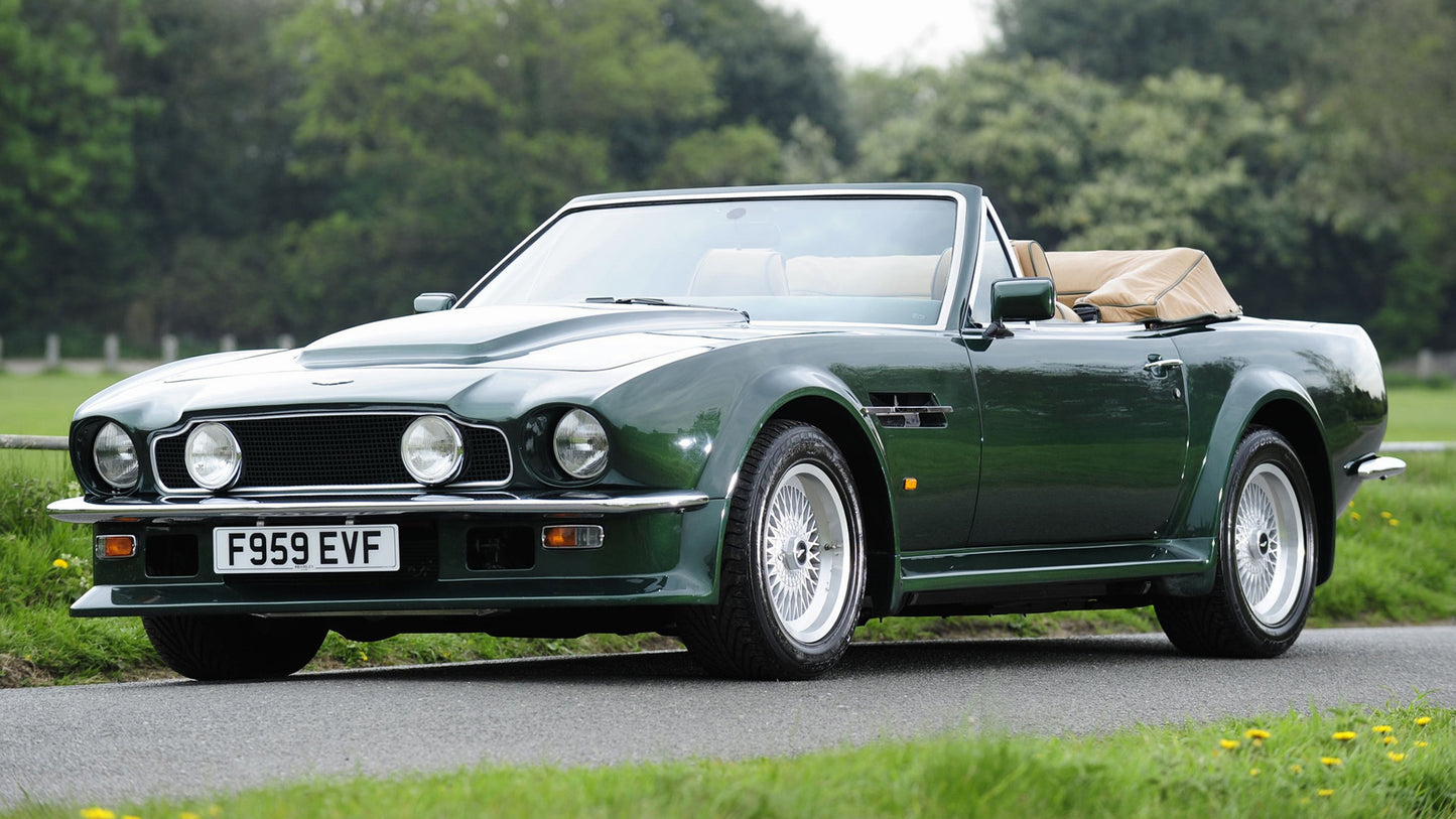Aston Martin V8 Vantage Volante Uk Hd Art Keychain