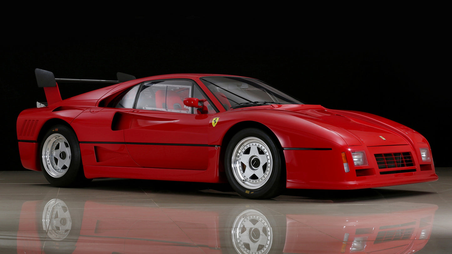 Ferrari Gto Evoluzione Hd Art Keychain