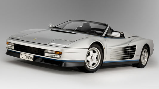 Ferrari Testarossa Spider Hd Art Jigsaw Puzzle