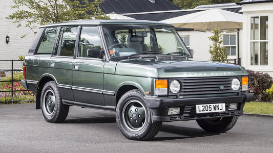 Range Rover Door Uk Hd Art Print Poster