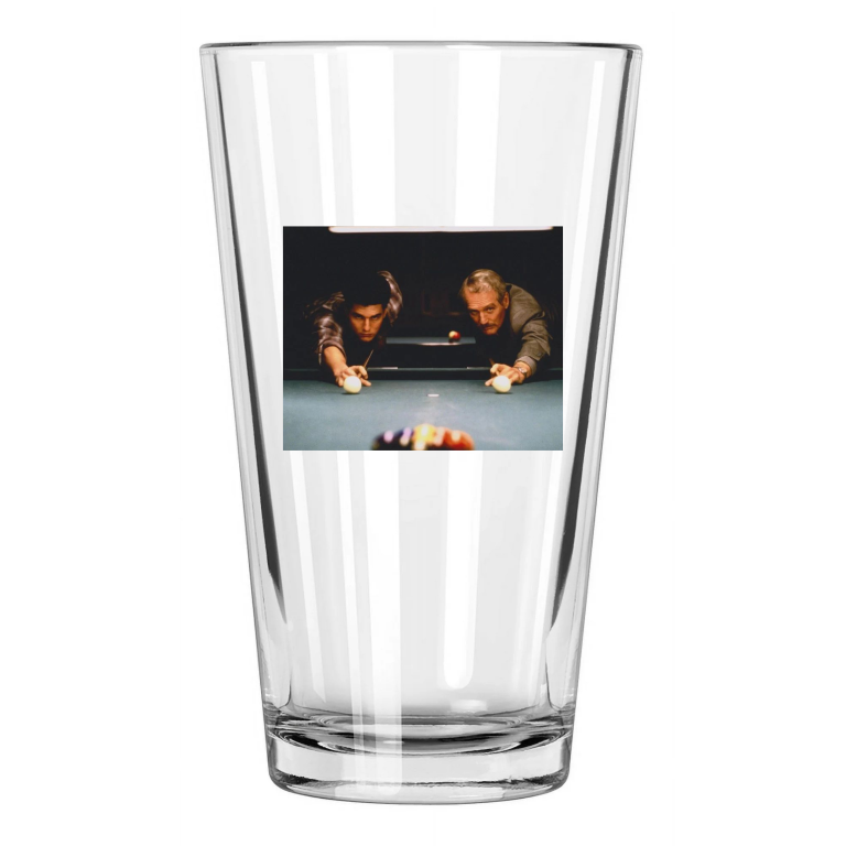 1986 Film Actors Paul Newman And Tom Cruise The Color Of Money Pint Beer Glass