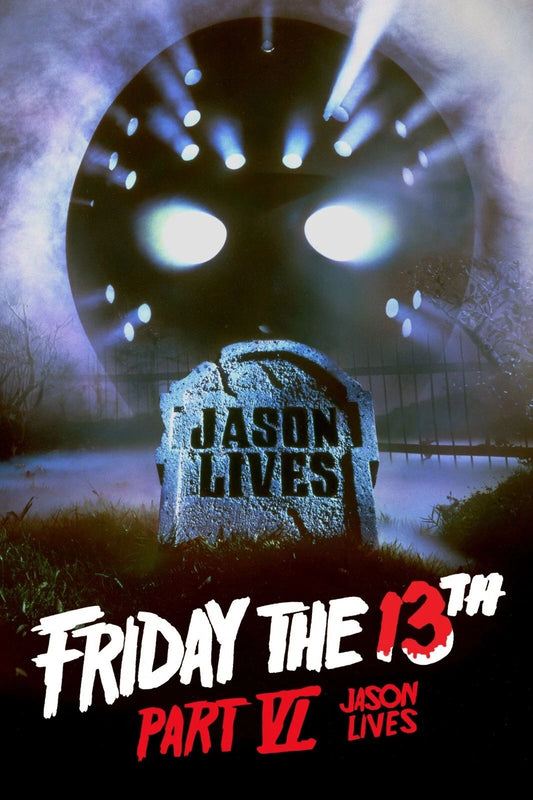 1986 Friday The 13Th Part 6 Jason Lives Movie Magnet Crystal Lake Voorhees