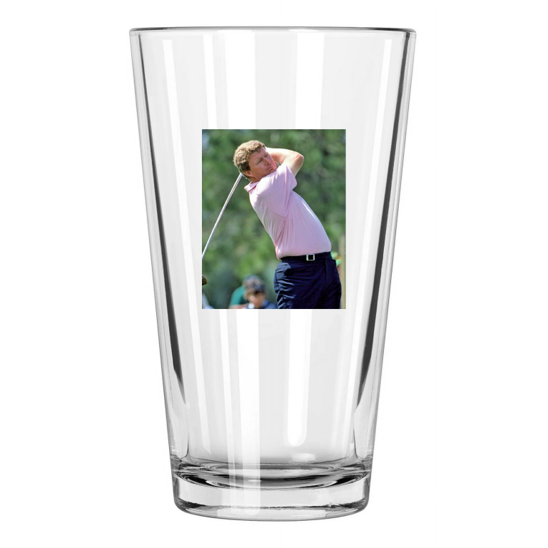 1986 Golfer Andy Bean Photo Golf Us Open Masters Pint Beer Drinking Glass