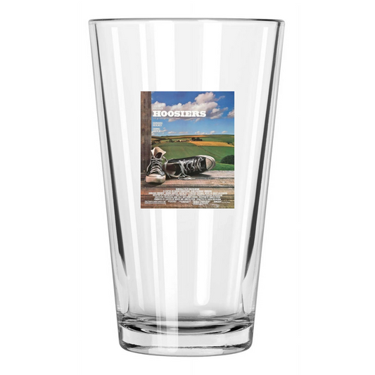1986 Hoosiers Photo Gene Hackman Indiana Basketball 1 Pint Beer Drinking Glass