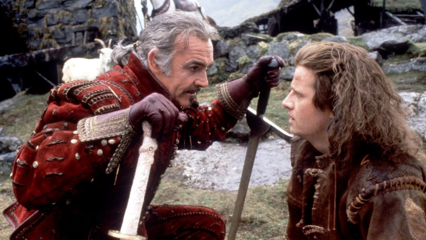 1986 Highlander Movie Christopher Lambert Sean Connery 300 Piece Jigsaw Puzzle