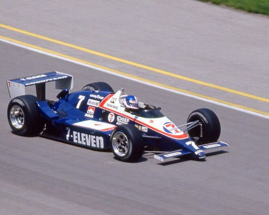 1986 Indy Driver Kevin Cogan Glossy Photo Indianapolis 500 Print Poster
