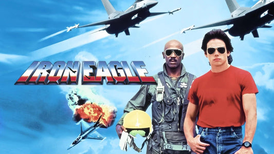 1986 Iron Eagle Movie Poster Louis Gossett Jr. Jason Gedrick